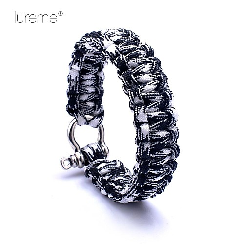 lureme Paracord выживания шнур U-образный скоба браслет