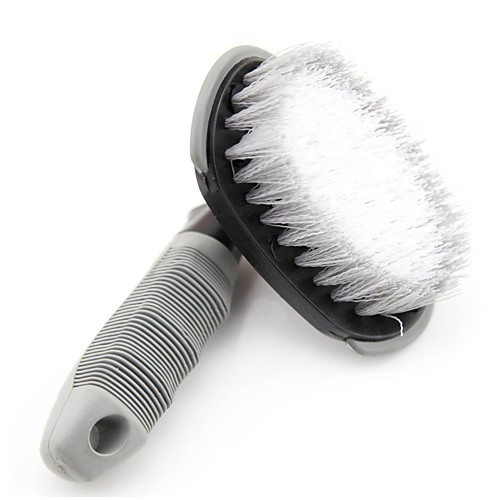 LEBOSHBar Arc Tire Brush Steel Brush Bent Car Wash Brush