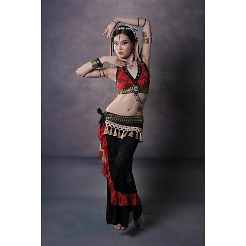 Belly Dance Outfits Women's Performance Cotton / Lace Lace / Pattern / Print Dropped
Belly Dance Outfits Women's Performance Cotton / Lace Lace / Pattern / Print Dropped