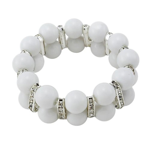 Women'sFashion Exquisite Paint Glass Bracelets(Random Color)