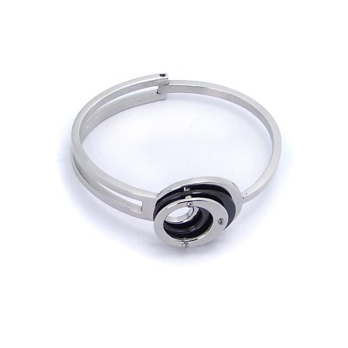 SPHERE Fashion Modern Stainless Steel Can Be Open Cuff Bracelets