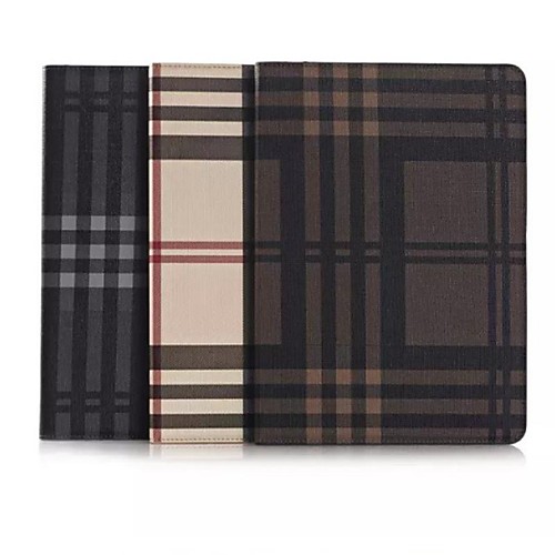 2015 Newest High Quality Super Slim PU Leather Stand Case for iPad Air 2 (Assorted Colors)