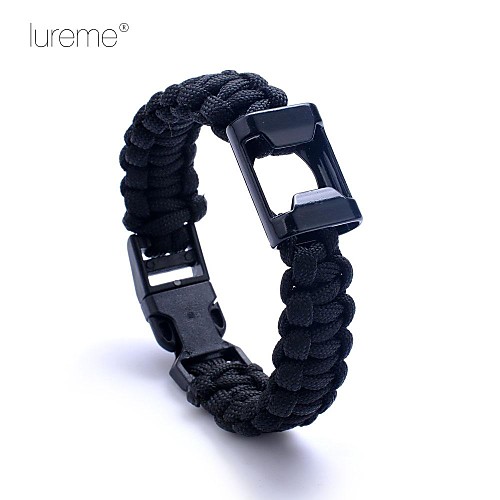 lureme Paracord прочную выживания цвет бутылки шнур нож браслет