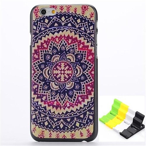 Sunflower Pattern Hard Case and Phone Holder for iPhone 6