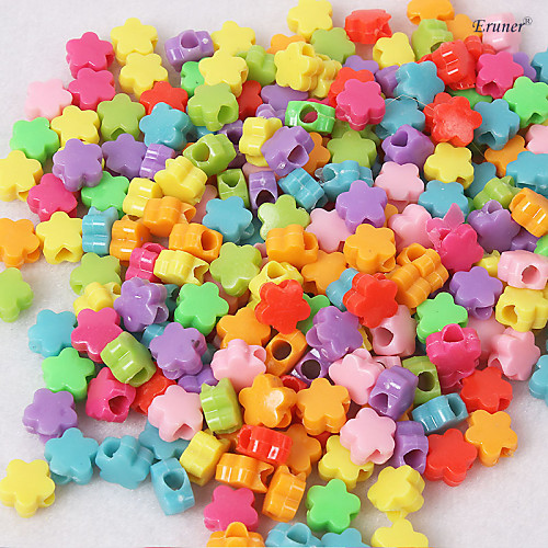 eruner50pcs радуга ткацкий станок стиль моды станок звезд бусы (Random Color)