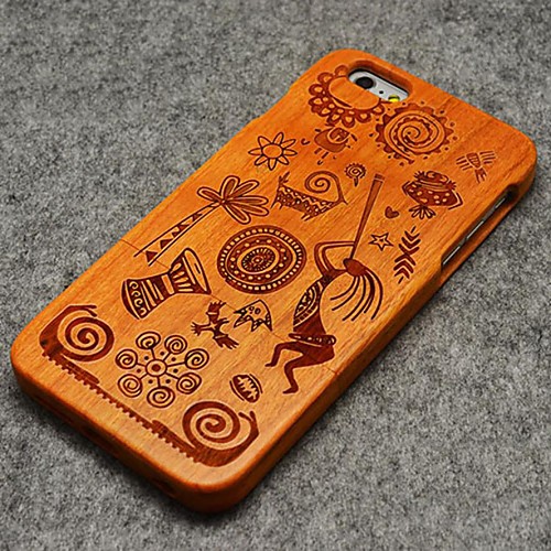 Pear Wood Apple Mayan Culture Hard Back Cover for iPhone 6