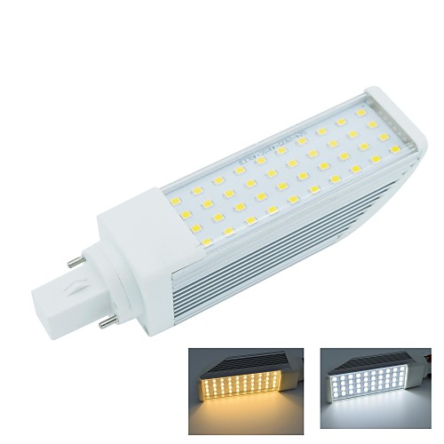 g24 2pin 8W 40x2835smd 760lm 2800-3200k носить белый свет 6000-6500K прохладный белый свет Светодиодная лампа кукурузы лампы (AC85-265V)