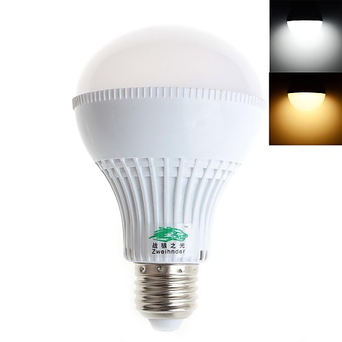 zweihnder e27 7W 600lm 28x2835 SMD светодиодов шар лампы (AC 220-240В)