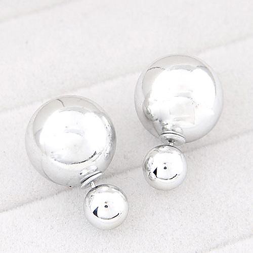 Women's Stud Earrings Ball Earrings Ball Ball Ladies Simple Style Fashion Cute Elegant Earrings Jewelry Silver / Golden For
Women's Stud Earrings Ball Earrings Ball Ball Ladies Simple Style Fashion Cute Elegant Earrings Jewelry Silver / Golden For