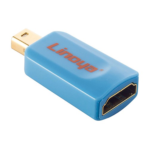 linoya Mini DisplayPort для HDMI мужчин и женщин адаптер