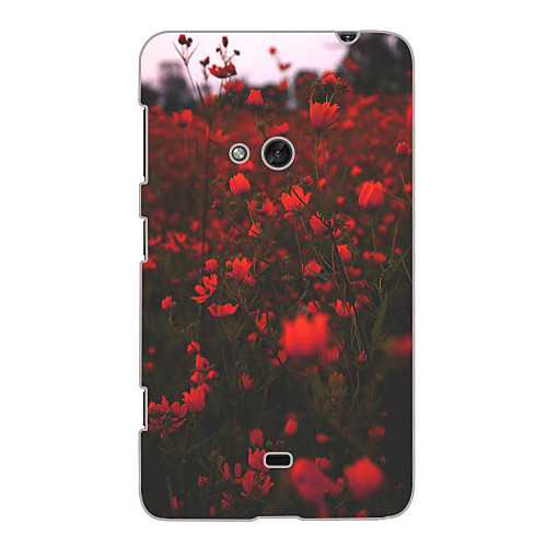 Flower Design Hard Case for Nokia N625