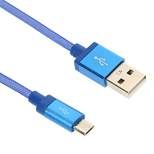 Micro USB алюминиевый ажурные зарядный кабель