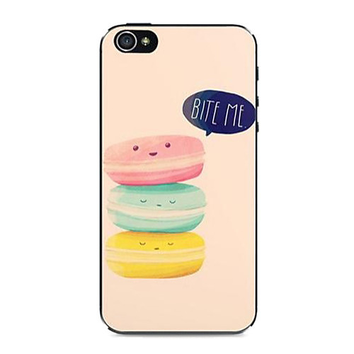 Macarons шаблон жесткий футляр для iPhone 4 / 4s