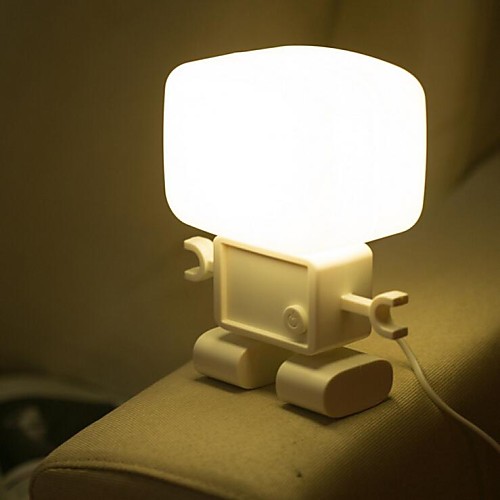 Милые Мода робот свет водить стол ночник