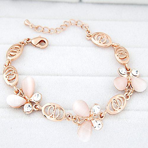 Opal Butterfly Sweet Temperament Fashion Bracelet