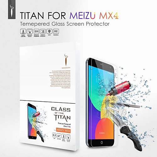 GODOSMITH Brand Original Premium Tempered Glass Screen Protector for Meizu MX4