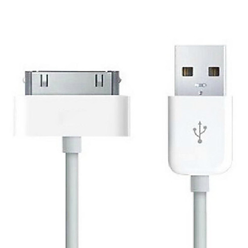 30 контактный для USB Кабель синхронизации и зарядки для iPhone 4 / 4s (белый, 300 см)