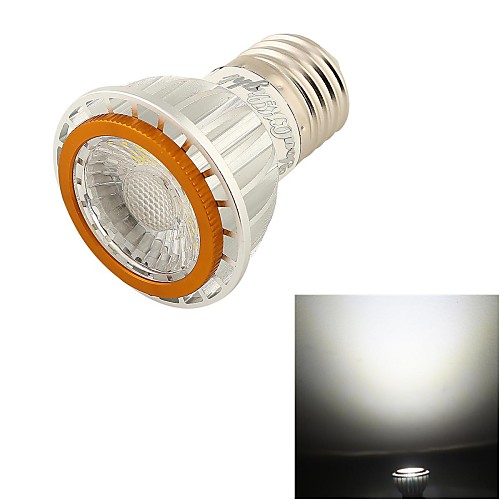 youoklight e27 4w 400lm 6500K COB белый свет водить фарой - серебро  золотой (AC85-265V)