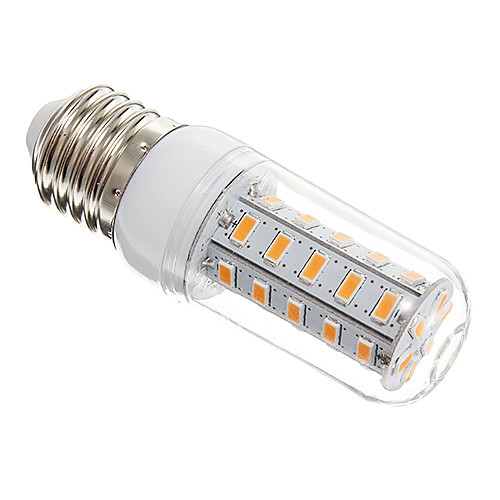 e27 7W 36x5730smd 650lm 3500K / 6000K теплый белый / холодный белый свет привел кукурузы лампочку (220)