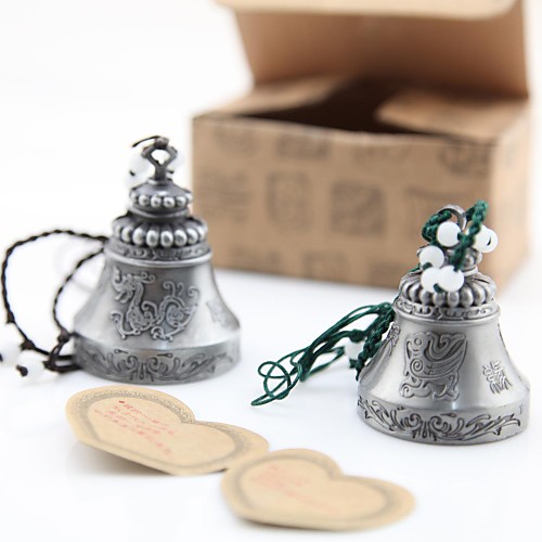 LEBOSHLongFeng Bell Car Hanged Adorn Couples Bell 2PCS