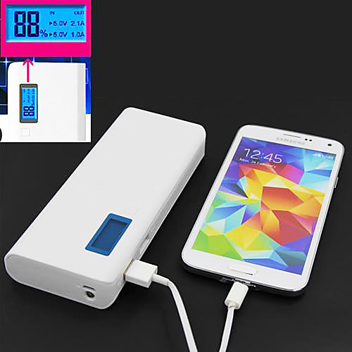 Портативный внешний аккумулятор для IPhone 6/6 Plus / 5S / 4S / 5 / SamsungS3 / S4 / S5, 15000mAh от MiniInTheBox.com INT Портативный внешний аккумулятор для IPhone 6/6 Plus / 5S / 4S / 5 / SamsungS3 / S4 / S5, 15000mAh от MiniInTheBox.com INT