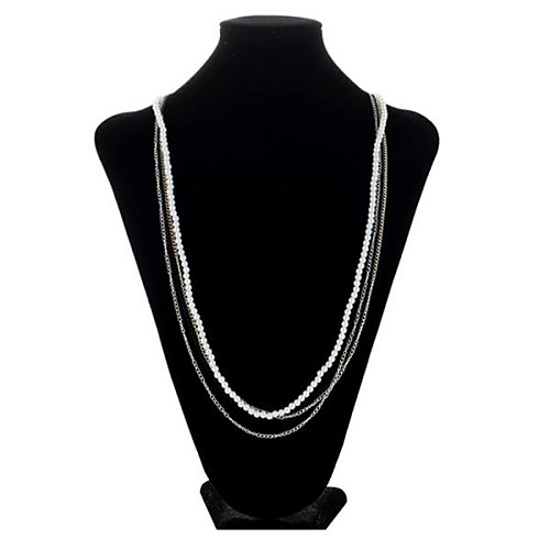 Эксклюзивный дизайн моды имитация жемчужное ожерелье