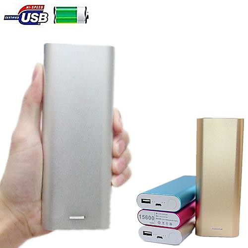 от Universal 15600mah портативный внешний аккумулятор для iPhone 6 / 6plus / 5 / 5s Samsung S4 / 5 HTC LG и других мобильных устройств