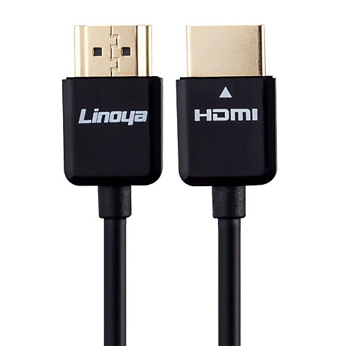 1,5 5 футов v1.4 1080p 34awg высокоскоростной кабель HDMI-черный