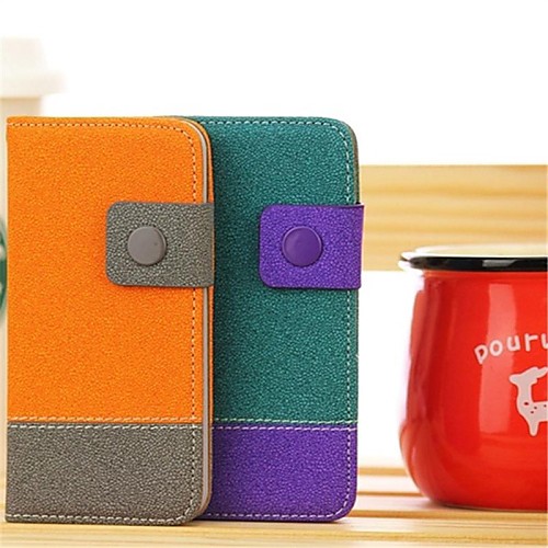 Snow Pattern Pattern PU Leather Full Body Cases for iPhone 5/5S (Assorted Colors)