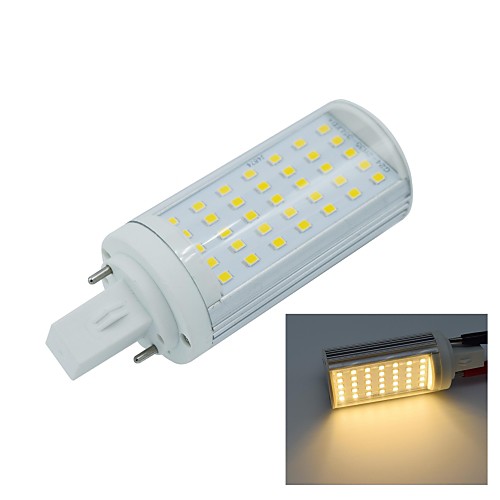 g24 2pin 7w 35x2835smd 665lm 2800-3200k носить белый свет Светодиодная лампа кукурузы лампы (AC85-265V)