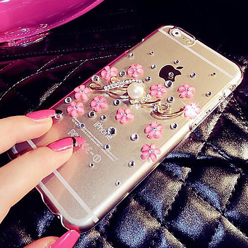 LADY The Small Broken Flower  with Diamond Frame for iPhone 5 /5S  (Assorted Colors)