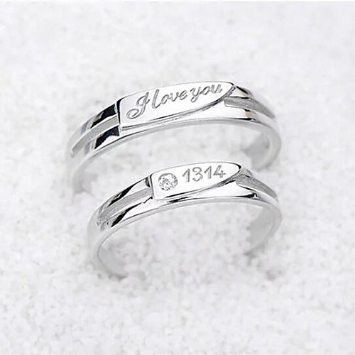 1314 opening couple rings personalized rings