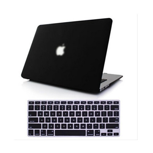 твердый пластик Цвет трудно матовый чехол с клавиатурой протектор для MacBook сетчатки 13,3 дюйма (ассорти цветов)