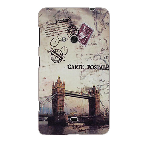 Postcard Design Hard Case for Nokia N625