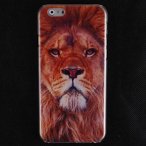 The Lion Face Design Hard Cover Case for iPhone 6 Plus