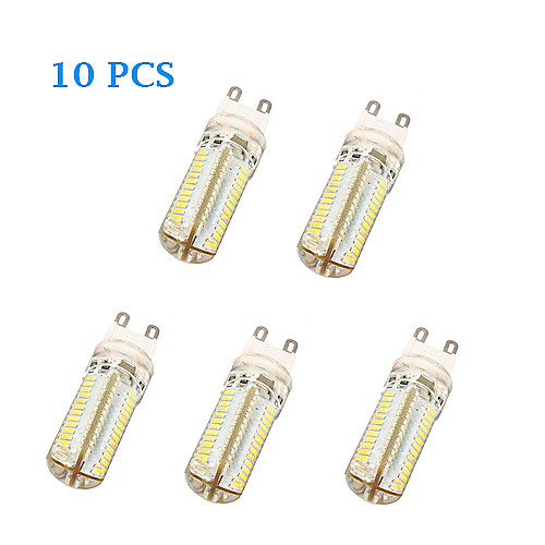 5Pcs G9 5W 104x3014SMD 600LM 3500K/6000K Warm White/Cool White Light LED Corn Bulb (AC220-240V)