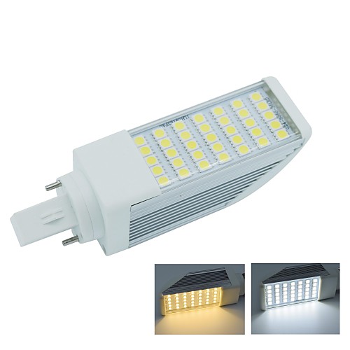 g24 2pin 7w 35x5050smd 665lm 2800-3200k носить белый свет 6000-6500K прохладный белый свет Светодиодная лампа кукурузы лампы (AC85-265V)