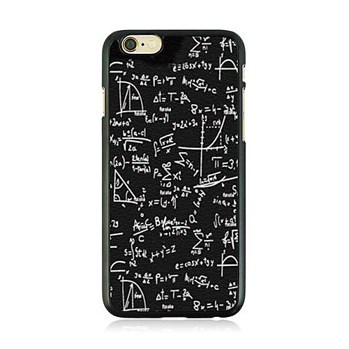 Equation Leather Vein Pattern Hard Case for iPhone 6