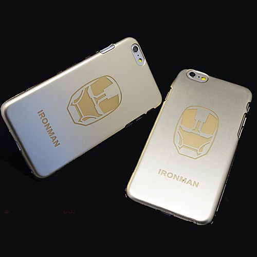 Iron Man Style Plastic Hard Back Cover for iPhone 6