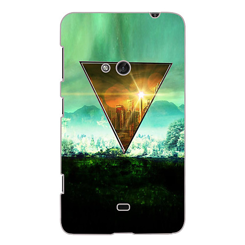 Triangle Design Hard Case for Nokia N625