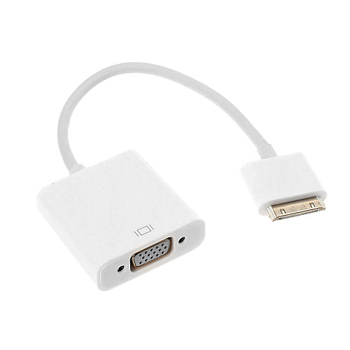 30pin разъем для VGA Кабель-адаптер для iPhone 4/4S и IPad