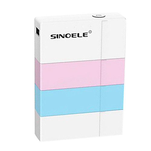 sinoele магия 10400mAh внешняя батарея для iphone6 / 6plus / 5s Samsung S4 / 5 HTC и другими мобильными устройствами