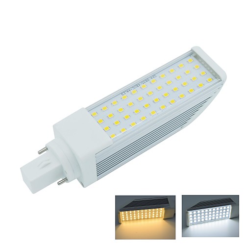g24 2pin 9W 44x2835smd 855lm 2800-3200k носить белый свет 6000-6500K прохладный белый свет Светодиодная лампа кукурузы лампы (AC85-265V)