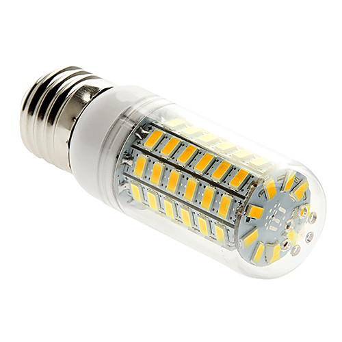 e27 15w 69x5730smd 1500LM 3000-3500K теплый белый свет привел кукурузы лампочку (220-240)