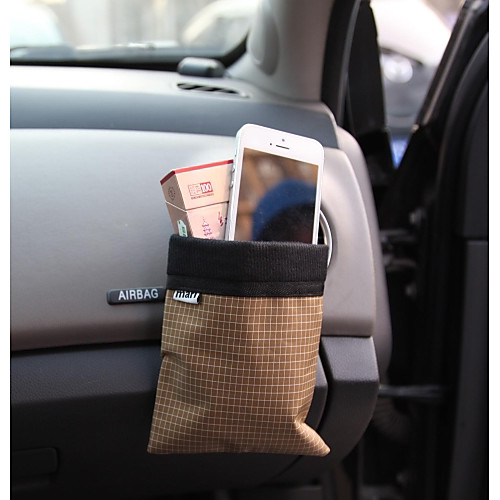 Car Carrying Bag Wind Outlet Hang Bags Automotive Drink Cup Holder (Random Color)