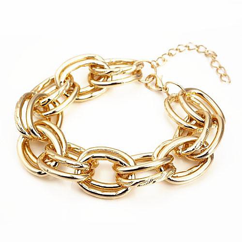 Fashion Aluminum Link Bracelets Random Color