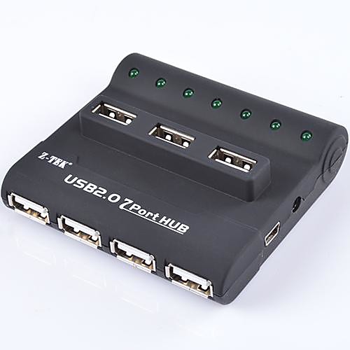 USB 2.0 7port концентратор  Мощность ze341a