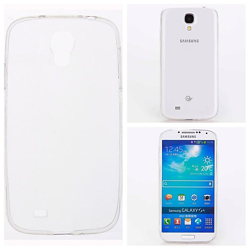 прозрачный корпус силикагеля для Samsung Galaxy S4 (ассорти цветов)