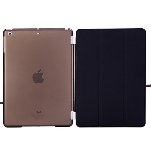 Ipad 2 / Ipad 3 / Ipad 4 совместим новинка искусственная кожа Смарт обложки с матовой случае