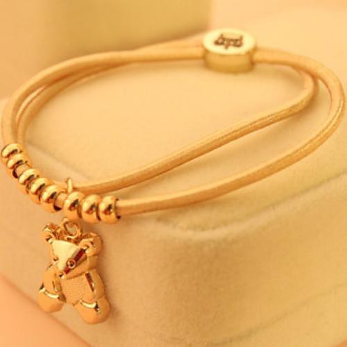 Fashion Bear Plastic Charm Bracelet(1pc)(more colors)